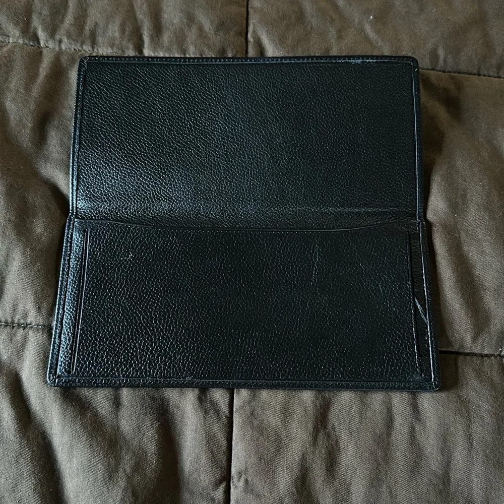 HSBC Premier Banking Leather Wallet & Checkbook Cover